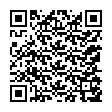 Codice QR per il numero di telefono +12155157168