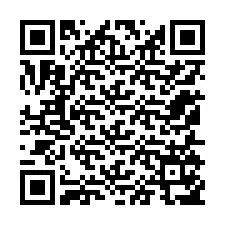 QR-Code für Telefonnummer +12155157617