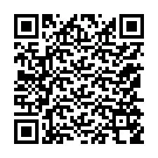 QR kód a telefonszámhoz +12155158676