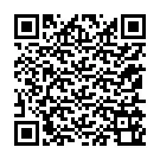 QR-koodi puhelinnumerolle +12155160442