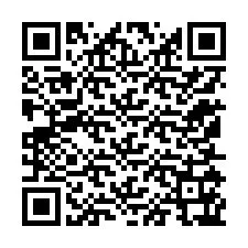 QR-код для номера телефона +12155167096