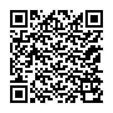 QR-код для номера телефона +12155170695