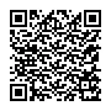 QR kód a telefonszámhoz +12155171702