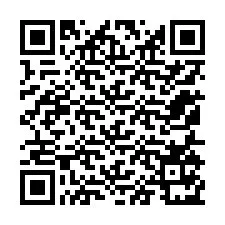 QR-код для номера телефона +12155171707