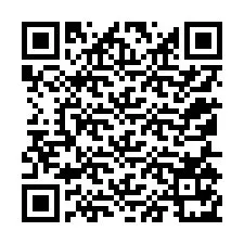 Codice QR per il numero di telefono +12155171708