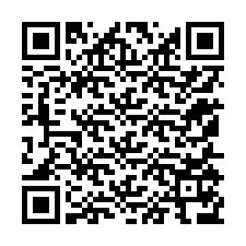 QR kód a telefonszámhoz +12155176312