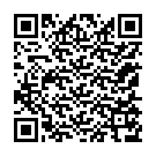 QR-koodi puhelinnumerolle +12155176315