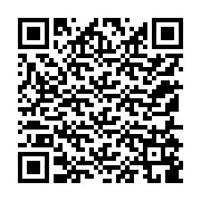 QR-код для номера телефона +12155189204