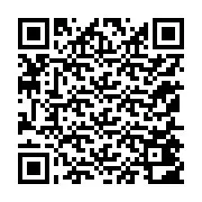 QR-код для номера телефона +12155402312