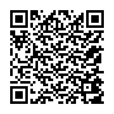 QR-код для номера телефона +12155407183