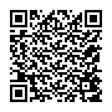 Código QR para número de telefone +12155407753