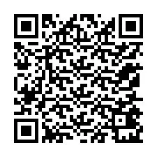 Kode QR untuk nomor Telepon +12155421183