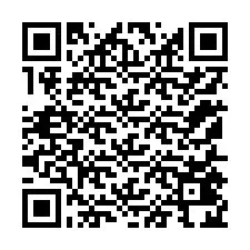 QR kód a telefonszámhoz +12155424311