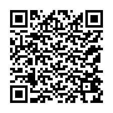 Codice QR per il numero di telefono +12155424320