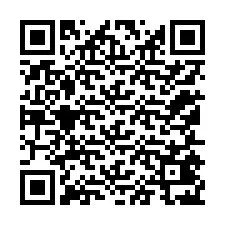 QR-Code für Telefonnummer +12155427129