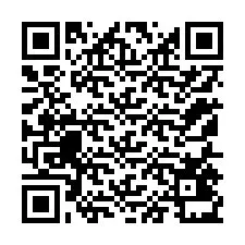 QR-Code für Telefonnummer +12155431701