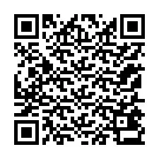 Código QR para número de telefone +12155433145