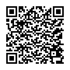 QR код за телефонен номер +12155436798