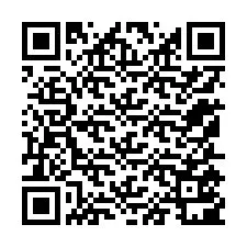 Código QR para número de teléfono +12155501163