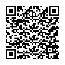 Codice QR per il numero di telefono +12155505950