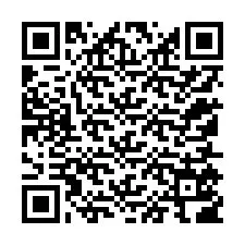 Código QR para número de teléfono +12155506488