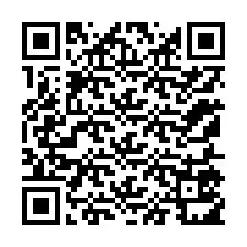 Código QR para número de teléfono +12155511801