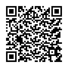 Código QR para número de telefone +12155654448