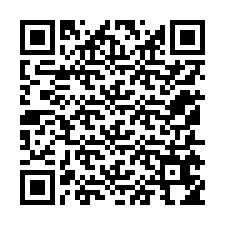 QR Code pour le numéro de téléphone +12155654453