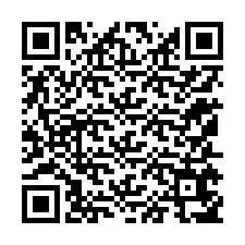 Código QR para número de teléfono +12155657472