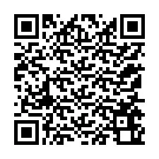 QR-koodi puhelinnumerolle +12155660784