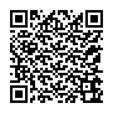 QR kód a telefonszámhoz +12155662090