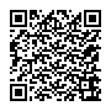 QR-koodi puhelinnumerolle +12155663853