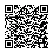 電話番号のQRコード +12155664177