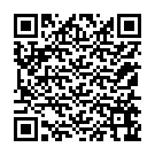 QR Code pour le numéro de téléphone +12155666641