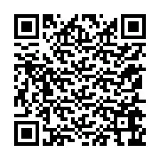 QR-koodi puhelinnumerolle +12155666942