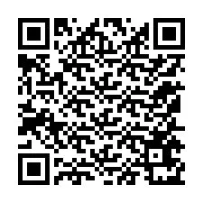 QR Code สำหรับหมายเลขโทรศัพท์ +12155671766