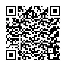 Código QR para número de teléfono +12155672571