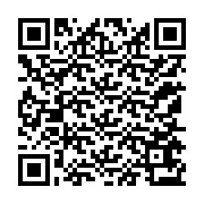 QR Code pour le numéro de téléphone +12155673390