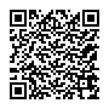 QR-code voor telefoonnummer +12155674865