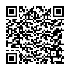 Código QR para número de telefone +12155677773