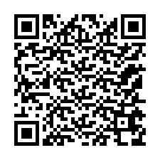 QR код за телефонен номер +12155678075