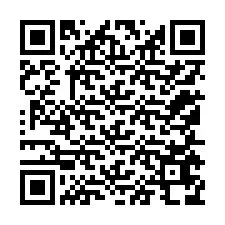 Codice QR per il numero di telefono +12155678329