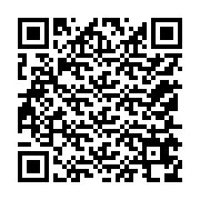 QR код за телефонен номер +12155678439