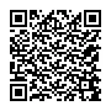 QR код за телефонен номер +12155685233