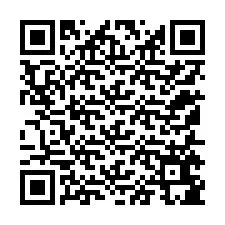 QR код за телефонен номер +12155685614