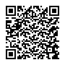 QR-code voor telefoonnummer +12155686152