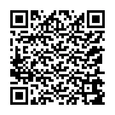 QR-code voor telefoonnummer +12155687818