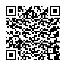 Código QR para número de telefone +12155688108