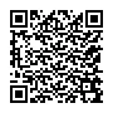 QR kód a telefonszámhoz +12155695436