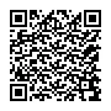 Código QR para número de teléfono +12155696269